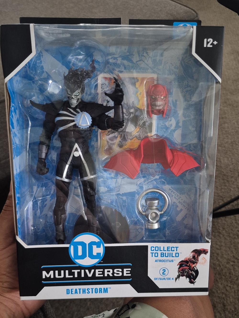 Deathstorm Action Figure - Black & Red